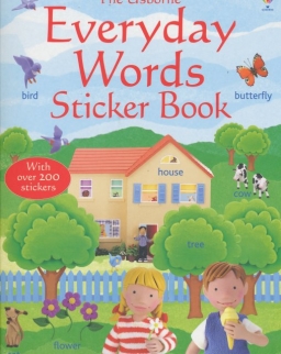 The Usborne Book of Everyday Words Sticker Book