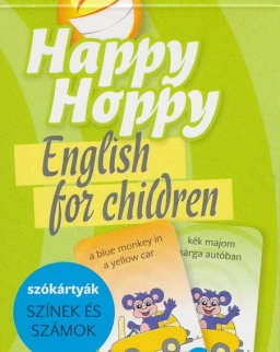 Happy Hoppy Szókártyák - Színek és Számok