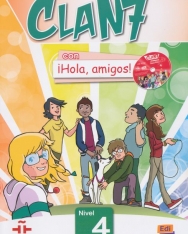 Clan 7 con !Hola, amigos!4 - Libro del alumno + CD-ROM