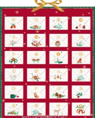 Zettelkalender - Weihnachtspost für dich! - Durch den Advent mit Ringelnatz, Rilke, Morgenstern & Goethe