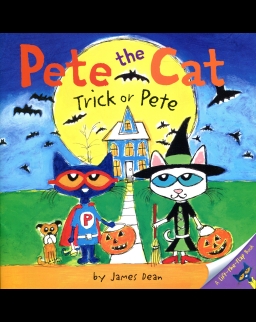Pete the Cat Trick or Pete - A Halloween Book for Kids (A lift-the-flap book)