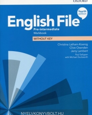 English File 4th Edition Pre-Intermediate Workbook without Key