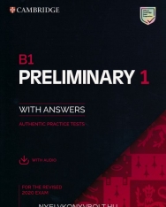 B1 Preliminary 1 for the Revised 2020 Exam - Authentic Practice Tests with Audio Download
