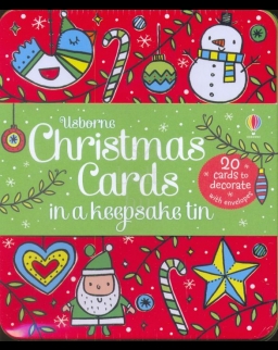Christmas Cards in a Keepsake Tin