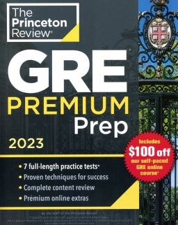 GRE Premium Prep 2023 - 7 Practice Tests