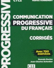 Communication progressive du français - Niveau perfectionnement - Corrigés - Nouveauté