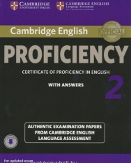 Cambridge English Proficiency 2 Student's Book with Answers and Audio