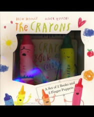 The Crayons - A Set of Books and Finger Puppets