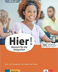 Hier! A1.2: Deutsch für die Integration. Kurs- und Übungsbuch mit Audios und Videos