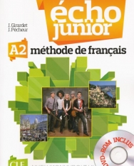 Écho Junior A2 méthode de francais Livre de l'éleve avec DVD-ROM audio et video