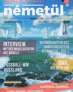 Minden nap németül magazin 2018 július