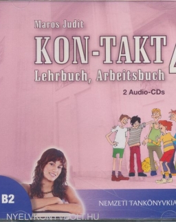 Kon-Takt 4 hanganyag (Lehrbuch, Arbeitsbuch) 2 Audio CDs (NT-56544/CD)