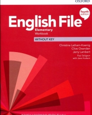 English File 4th Edition Elementary Workbook without Key