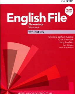 English File 4th Edition Elementary Workbook without Key