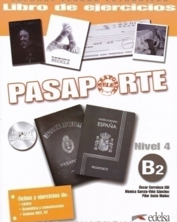 Pasaporte nivel 4 B2 Libro de Ejercicios incluye CD audio