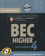 Cambridge BEC Higher 4 Official Examination Past Papers Student's Book with Answers and Audio CD Self-Study Pack