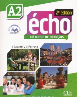 Écho A2 Méthode de francais 2eme édition Livre + CD audio  MP3 + Portfolio