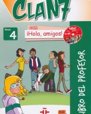 Clan 7 con Hola, amigos! 4 - Libro del profesor