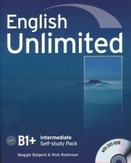 English Unlimited B1+ Intermediate Self-Study Workbook Pack with Key and DVD-Rom