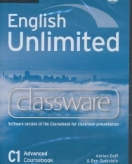 English Unlimited C1 Advanced Classware - Software version of the Coursebook for classroom presentation