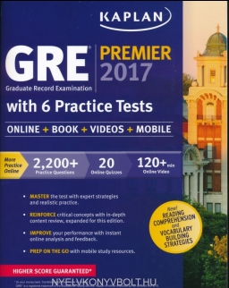 Kaplan GRE Premier 2017 with 6 Practice Tests: Online + Book + Videos + Mobile
