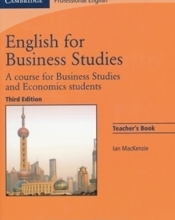 English for Business Studies 3rd Edition Teacher's Book