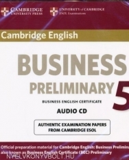 Cambridge English Business (BEC) 5 Preliminary Audio CD