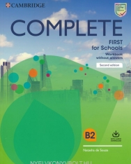 Complete First for Schools 2nd Edition Workbook without Answers + Audio Download