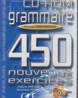 Grammaire 450 nouveaux exercices Intermédiaire CD-Rom