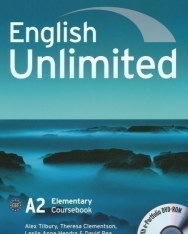 English Unlimited A2 Elementary Coursebook with e-Poltfolio DVD-ROM