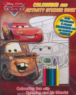 Disney Pixar Cars Colouring and Activity Sticker Book