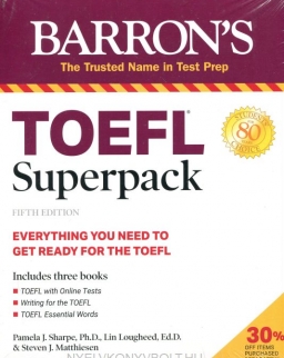 Barron's TOEFL Superpack: 3 Books + Practice Tests + Audio Online