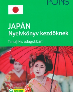 PONS Japán nyelvkönyv kezdőknek + online hanganyag
