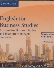 English for Business Studies 3rd Edition Student's Book Audio CD Set