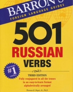 501 Russian Verbs - Barron's Foreign Language Guides