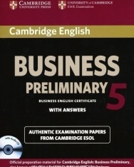Cambridge English Business (BEC) 5 Preliminary Self-Study Pack (Student's Book with Answers & Audio CD)