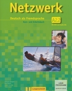 Netzwerk A2.2 Kurs- und Arbeitsbuch mit DVD und Audio-CDs