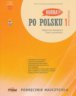 Hurra!!! Po Polsku 1 Podręcznik nauczyciela. Nowa Edycja (filmy online, bez płyty DVD)