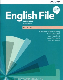 English File 4th Edition Advanced Workbook with Key