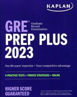 GRE Prep Plus 2023 - 6 Practice Tests
