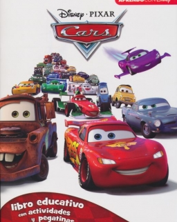 Cars. Libro Educativo Disney Con Actividades Y Pegatinas