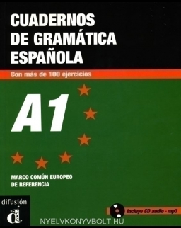 Cuadernos de gramática Espanola con más de 100 ejercicios A1 - incluye CD audio - MP3