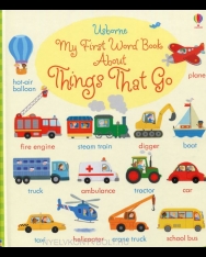 Usborne My First Word Book About Things That Go