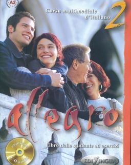 Allegro 2 Corso Multimediale d'italiano - Libro dello studente ed esercizi + CD Audio