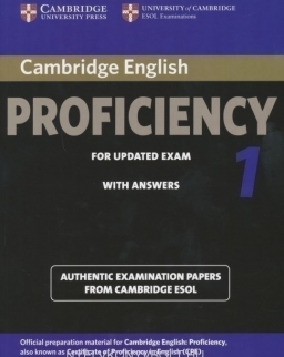 Cambridge English Proficiency 1 for Updated Exam Student's Book with answers