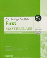 Cambridge English First Masterclass Workbook Pack with Key and MultiROM - For the 2015 exam
