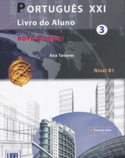 Portugués XXI 3 Livro do Aluno + Caderno de Exercícios Pack Nova Edicao + ficheiros áudio