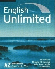 English Unlimited A2 Elementary Class Audio CDs (3)