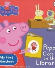 Peppa Pig - Peppa Goes to the Library - My First Storybook Board Book