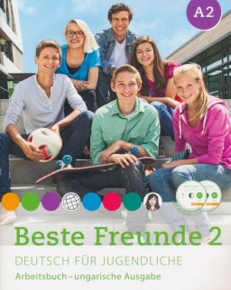 Beste Freunde 2 - Deutsch für Jugendliche - Arbeitsbuch mit Audio CD - ungarische Ausgabe